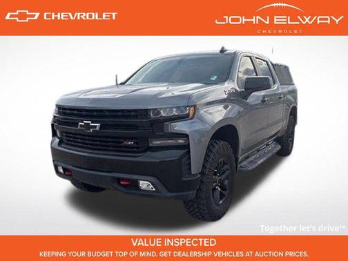 Satin Steel Metallic 2021 Chevrolet Silverado 1500 LT Trail Boss