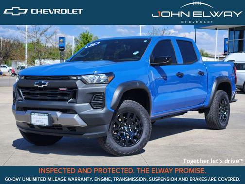 Reef Blue Metallic 2026 Chevrolet Colorado Trail Boss