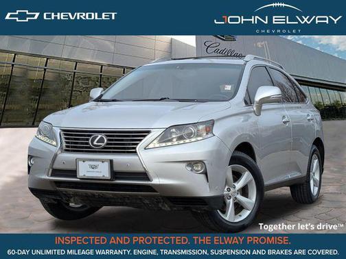 Silver Lining Metallic 2015 Lexus RX 350 Base