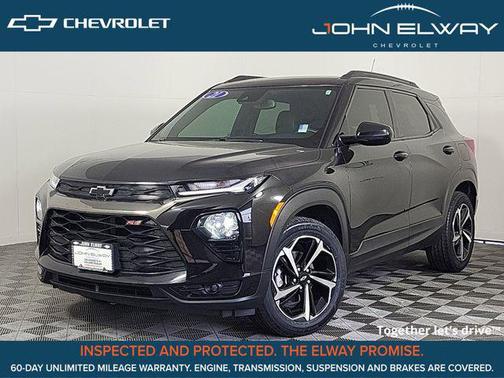 Mosaic Black Metallic 2021 Chevrolet Trailblazer RS