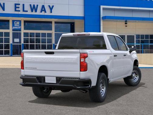 Summit White 2026 Chevrolet Silverado 1500 WT