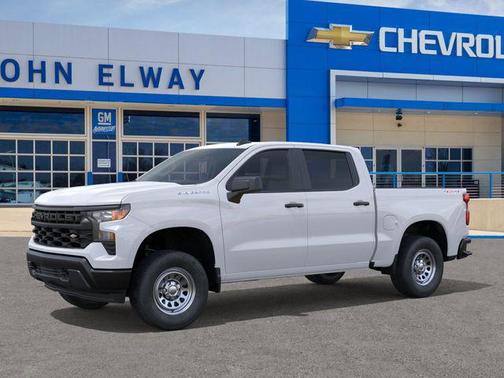 Summit White 2026 Chevrolet Silverado 1500 WT