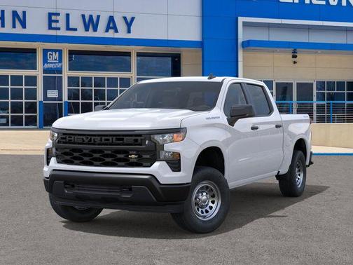 Summit White 2026 Chevrolet Silverado 1500 WT