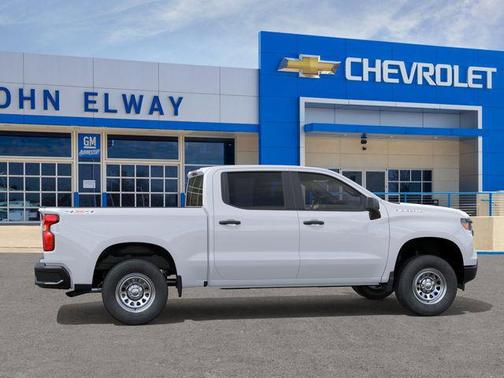Summit White 2026 Chevrolet Silverado 1500 WT