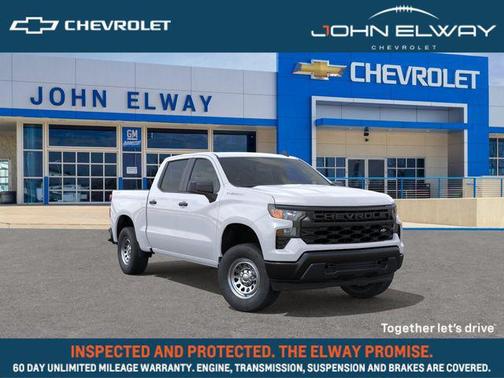 Summit White 2026 Chevrolet Silverado 1500 WT