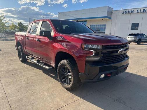 Cherry Red 2021 Chevrolet Silverado 1500 LT Trail Boss