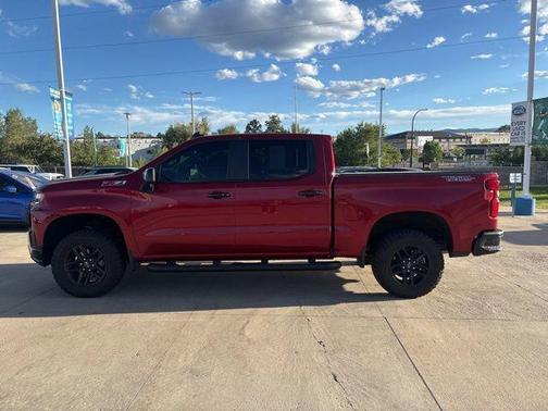 Cherry Red 2021 Chevrolet Silverado 1500 LT Trail Boss