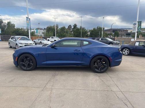 Riverside Blue Metallic 2023 Chevrolet Camaro RWD Coupe LT1