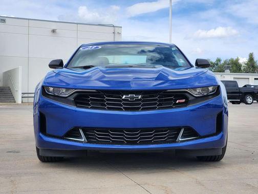 Riverside Blue Metallic 2023 Chevrolet Camaro RWD Coupe LT1