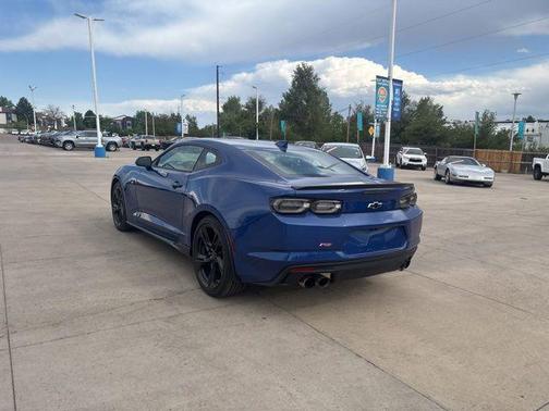 Riverside Blue Metallic 2023 Chevrolet Camaro RWD Coupe LT1