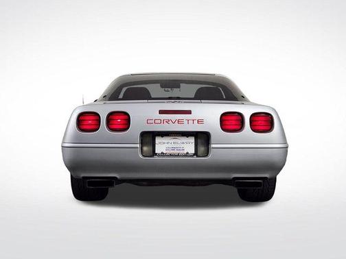 Silver 1996 Chevrolet Corvette Base