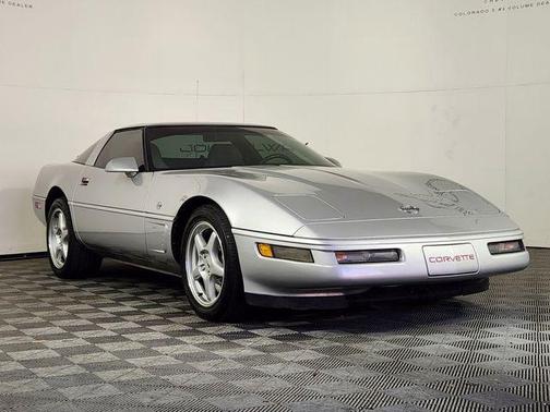 Silver 1996 Chevrolet Corvette Base