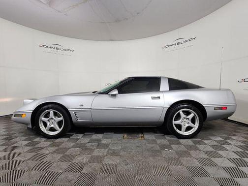Silver 1996 Chevrolet Corvette Base