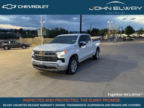 Summit White 2023 Chevrolet Silverado 1500 LTZ