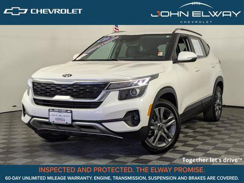 Snow White Pearl 2021 Kia Seltos S