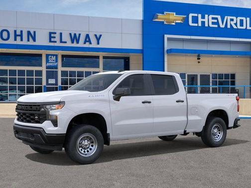 Summit White 2026 Chevrolet Silverado 1500 WT