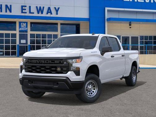 Summit White 2026 Chevrolet Silverado 1500 WT