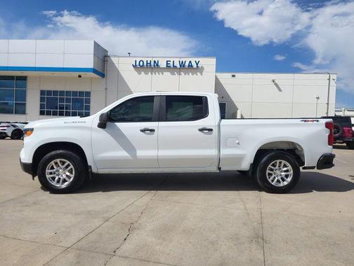 Summit White 2023 Chevrolet Silverado 1500 WT