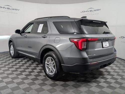 Gray Metallic 2025 Ford Explorer Active
