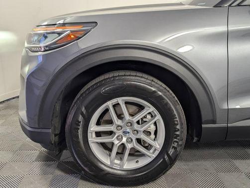 Gray Metallic 2025 Ford Explorer Active