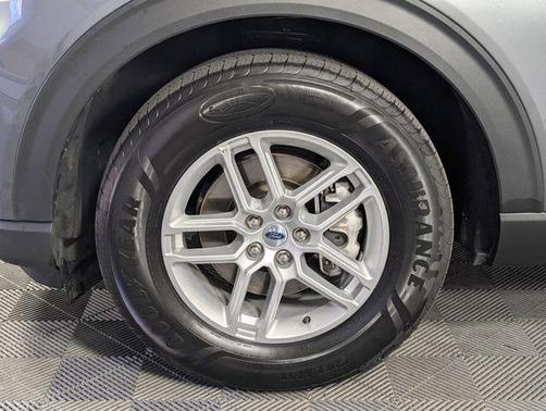 Gray Metallic 2025 Ford Explorer Active