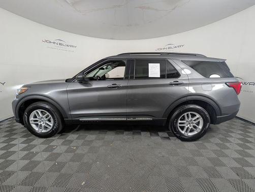 Gray Metallic 2025 Ford Explorer Active