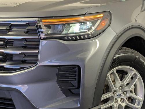 Gray Metallic 2025 Ford Explorer Active