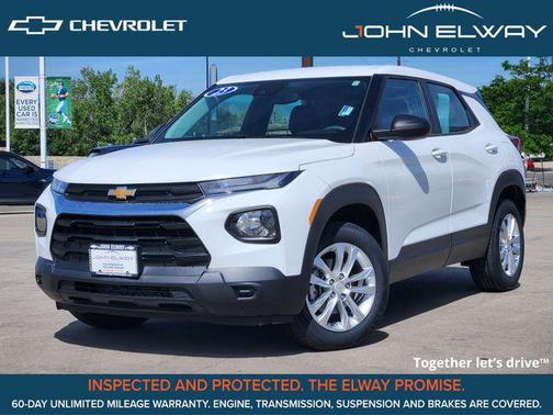 Summit White 2023 Chevrolet Trailblazer LS