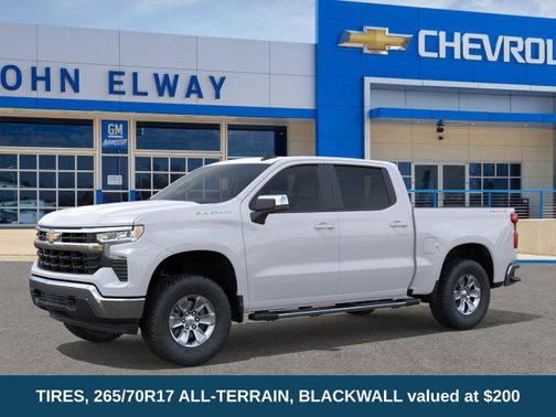 Summit White 2026 Chevrolet Silverado 1500 LT