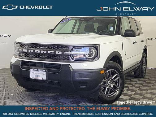 Oxford White 2025 Ford Bronco Sport Big Bend