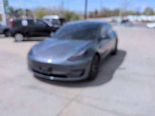 Midnight Silver Metallic 2019 Tesla Model 3 Performance