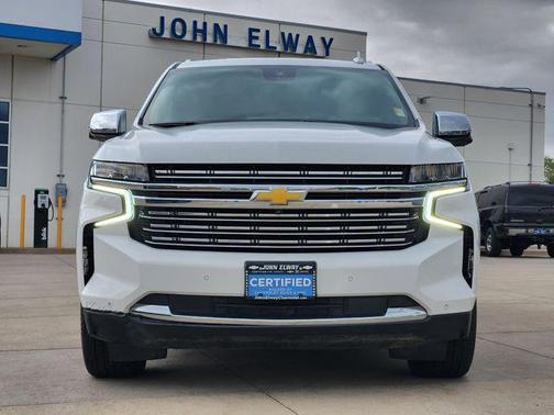 Summit White 2023 Chevrolet Suburban Premier