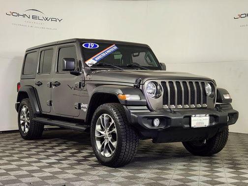 Granite Crystal Metallic Clearcoat 2019 Jeep Wrangler Unlimited Sport
