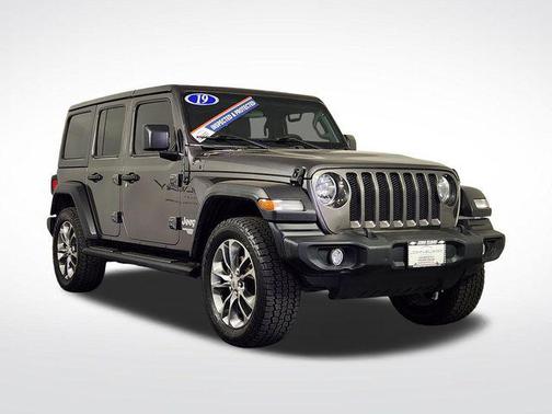 Granite Crystal Metallic Clearcoat 2019 Jeep Wrangler Unlimited Sport