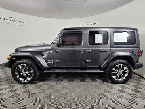 Granite Crystal Metallic Clearcoat 2019 Jeep Wrangler Unlimited Sport