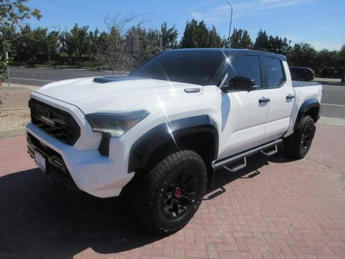 White 2026 Toyota Tacoma Hybrid TRD PRO