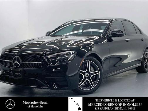 Black 2023 Mercedes-Benz E-Class