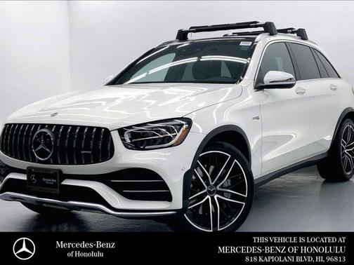 Polar White 2022 Mercedes-Benz AMG GLC 43