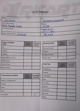 2013 Hyundai SONATA GLS