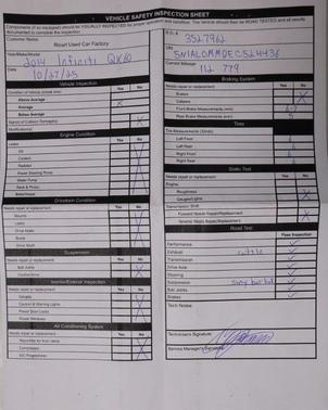 2014 INFINITI QX60 Base