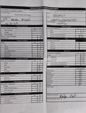 2009 Honda Accord LX