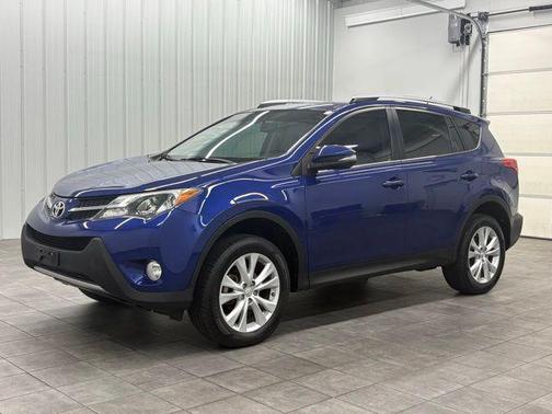 Blue Crush Metallic 2015 Toyota RAV4 Limited