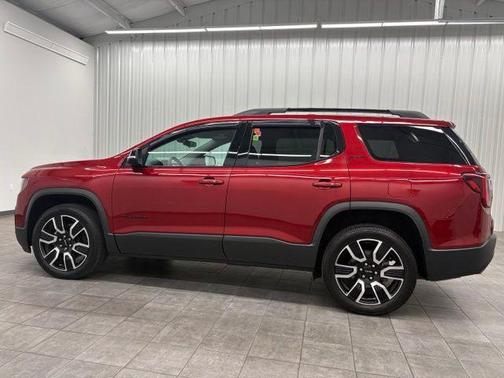 Cayenne Red Tintcoat 2021 GMC Acadia FWD SLE