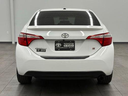 Super White 2014 Toyota Corolla S Plus