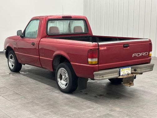 Red 1993 Ford Ranger