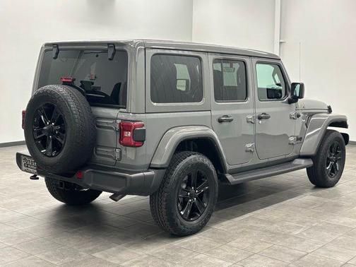 Sting-Gray Clearcoat 2023 Jeep Wrangler 4-Door Sahara Altitude 4x4
