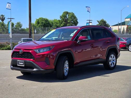 Ruby Flare Pearl 2021 Toyota RAV4 LE