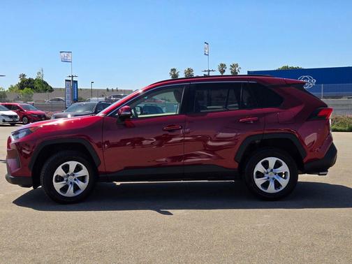 Ruby Flare Pearl 2021 Toyota RAV4 LE
