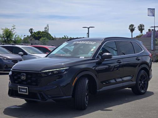 Crystal Black Pearl 2024 Honda CR-V Hybrid