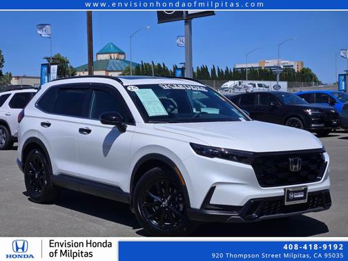 Platinum White Pearl 2025 Honda CR-V Hybrid
